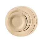 Disposable Plates Bamboo Plates Disposable Bulk Packaging Biodegradable Disposable Organic Bamboo Plates