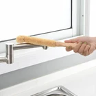 Wooden Coconut Fiber Cup Brush Long Handle Bottle Brush