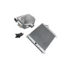 Custom aluminum water to air bar and plate heat exchanger intercooler