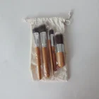 Professional Bamboo Handle Cosmetics Make Up Brushes for Powder Blusher Eye Shadow
