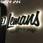 Waterproof Advertising Backlit Led Letters Light Signage Billboard