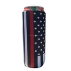 Slim Can Cooler Sleeves Neoprene 330ml Beer Can Coozies Custom Printing