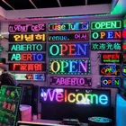 Led Indoor Led Led Indoor Display Open Oval Billboard LED Advertising Signboard Led Light