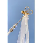 interactive pet cat teaser wand fairy tassels bell pet exercise kitten training wand toy with star attachment