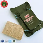 Army rations vacuum-packed compressed biscuits halal