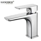 Luxury Sanitary Ware Brass Main Body Bathroom Basin Water tap For Hotel Apartment
