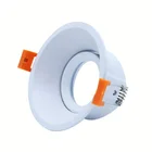 Light Lights Round Lights Indoor Round Anti-glare Adjustable Down Light Die-cast Aluminium MR16 GU10 Down Lights
