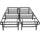 Furniture Bedroom Latest Design Cheap Furniture Double Black Metal Loft Bed Design For Bedroom