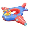 Eco-friendly and Durable inflatable airplane pool float for children Airplane swimming ring Toddler seat ready to ship