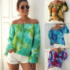 Tops Blouses Blouse Top Shirt Beach Off Shoulder Boho Designs Ladies Tops Summer Blouses Blouse Crop Top T Shirt