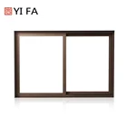 australian fpa standard heat insulated aluminum frame reception sliding glass window and door