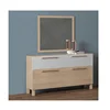 Nordic style Modern Big Storage Cabinet Wooden White Chest Of Drawer
