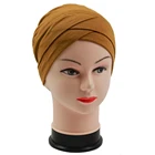 HOT Jersey Muslim Bonnet Wholesale Ladies Underscarf Tube Cover Inner Turban Women Head Scarf Hijab Cap