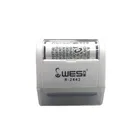 WES R-2442 Office Roller Flash Stamp Security ID Stamp