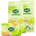 Biodegradable wet wipes individually wrapped,cotton adult wet wipes,non-woven fabric wet wipes