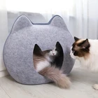 House Customized Nature Felt Funny Cute Heated Cat House Outdoor
