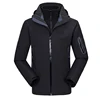 4 Colors Mixed Color Waterproof Pockets Padded 350g Fleece Inner Warm 2 Pieces Best Triclimate Coat Winter Mens 3 In 1 Jacket