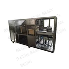 Newly mutton bbq automatic kebab meat skewering making machine for roast mutton kebab