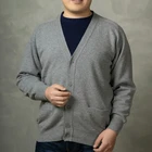 Hot sale knitted wool cashmere sweater hoodie with zipper