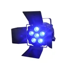 6 × 30 ワット RGBWA UV 6in1 LED COB シアターパーライト DJ コンサート教会舞台照明納屋のドアで