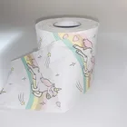 Printed Unicorn colorful jumbo toilet paper roll