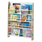 Kids Furniture Good Quality Children Bookshelf Kids Book Display Nursery Shelves Children Room Wood Furniture