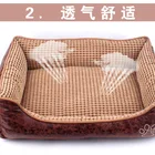 PU Leather Outdoor Manufacturer Indestructible Pet Dog Bed Sofa For Dog