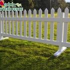 Plastic PVC Vinyl picket mobile/movable/portable removable temporary fence panel
