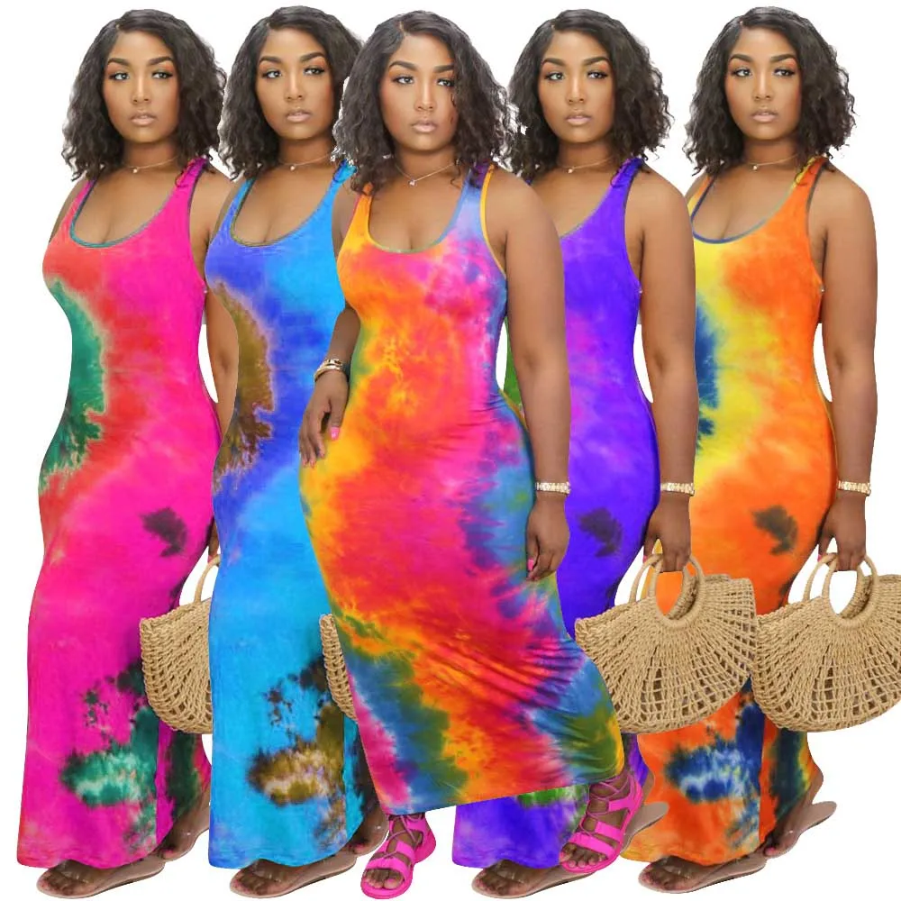 4XL Plus size Tie Dye Maxi Dress Summer Women Clothing, Rose, light blue. red, purple, orange
4XL Plus size Tie Dye Maxi Dress Summer Women Clothing, Rose, light blue. red, purple, orange