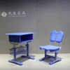 Best Price Plastic Table Top And Seat School Chair And Desk Set College Desk Set Classroom Chair