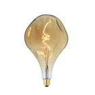 Irregular glass Edison vintage bulb 240V E27 4W Dimmable soft LED filament light bulb decorative pendant for home