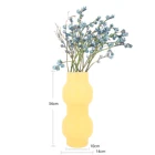Yellow flower craftsmanship modern ceramic large vase for home decor