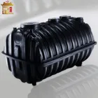 HDEP Three Chambers Septic Tank Materials in Water Treatment System