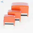 Office use self inking plastic ink stamp with custom logo