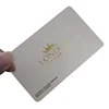 cheap clear hard pvc/plastic custom transparent business card printing