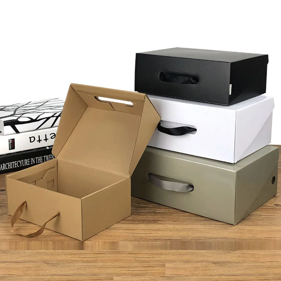 shoe box size shipping boxes