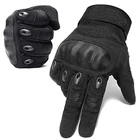 Custom Made Army Military Hard Knuckle Full Finger Black Tactical Gloves