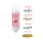 Aroma shower head water filter four scents shower filter vitamin c bathroom scent bath filter for home SPA healthy shower