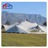 New Design Event Trade Show 12x 24m Stretch Folding Used Pole Tent For Sale