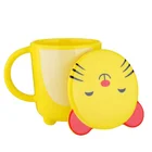 Cartoon Drinking Water Cup Automatic Sterilization Animal Shaped Plastic Cup For Kids