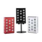 SAIDI Amazon hot sale rechargeable ultra thin 660nm 850nm aluminum in hand mini red light led therapy for travel