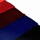 IFR 100% polyester miscellaneous fleece stage curtain Fabric,Solid Color Velvet Fabric,Burgundy Velvet Fabric