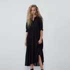Summer and Spring women black dress party dress casual club dress