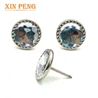 Nail Acrylic Upholstery Sofa Diamond Button Crystal Nail Headboard Acrylic Tack Button For Sofa