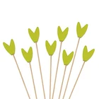 Customized Cheap Price Skewer Factory Wholesale Colorful Bamboo Stick