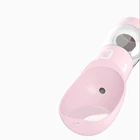 Easy To Carry Plastic Dog Cat Pet Travel Sports Portable Drinking Fountain.