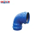 Ductile Iron Double Socket Bend Pipe Fitting for PVC