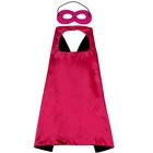 Kid Cape Wholesale Party Halloween Christmas Children Kid Superhero Cosplay Cape Coat Mask Cloak