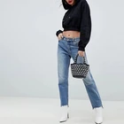 Wholesale Super Black Ladies Pullover Crop Hoodie Solid Long Sleeve Sexy Sports Sweatshirt