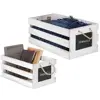 /product-detail/set-of-2-vintage-white-wood-storage-nesting-decorative-wooden-crates-62271835756.html